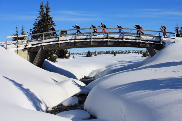 La Birkebeiner passe par Sjusjoen ! | &copy;&nbsp;Lillehammer 