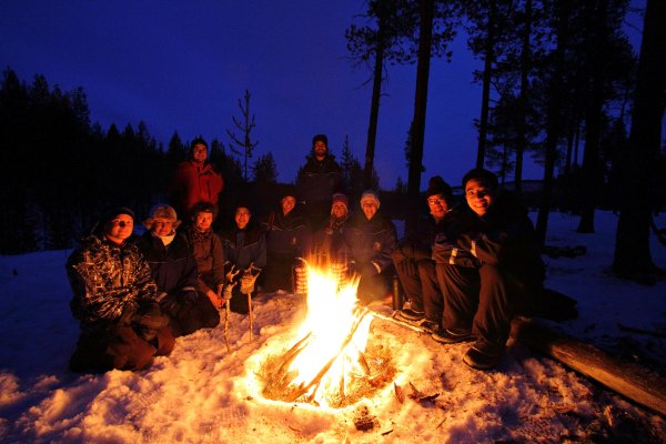 Wahre Lagerfeuer-Atmosphäre | &copy;&nbsp;Wilderness Hotels & Safaris