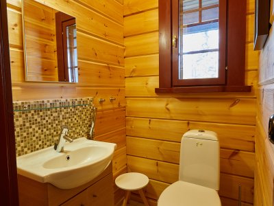 Moderne Toilette