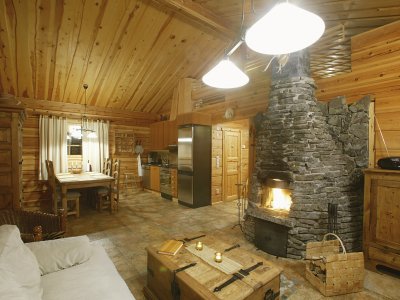 Accoglienza interna dello chalet