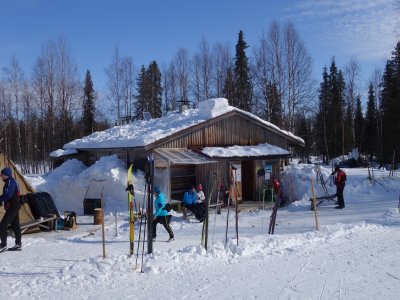 Typische Einkehrhütte