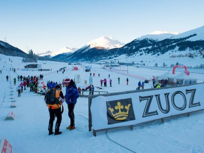 Finishing area in Zuoz
