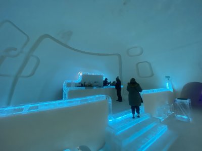 L'hôtel de glace de Lainio !