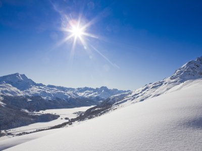 Das Oberengadin: diese Weite