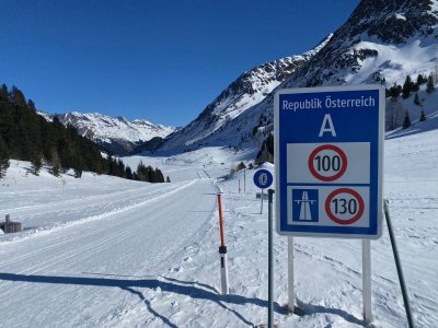 A la frontière avec l'Autriche