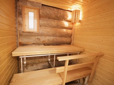 Natürlich mit eigener Sauna