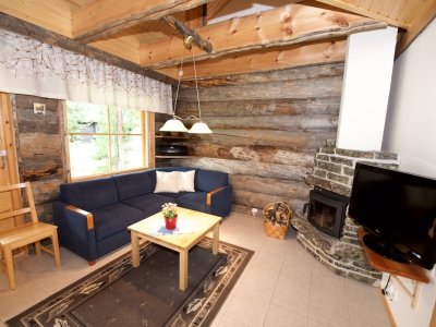Wohnstube mit Kamin