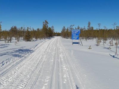 Immer nördlich des Polarkreises
