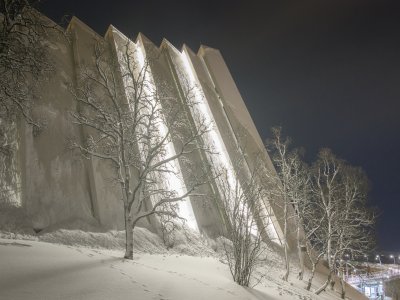 La cathédrale arctique de Tromsø