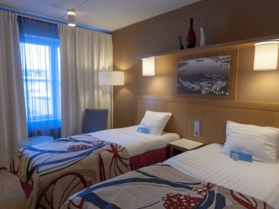 Camere all'albergo Scandic