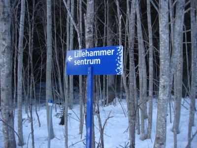 Lillehammer: Hier entlang