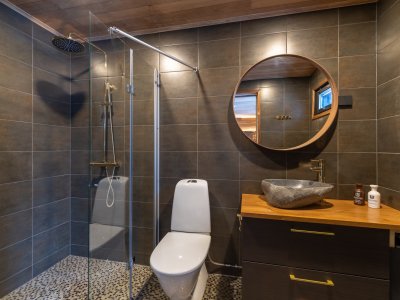 Une salle de bain moderne !