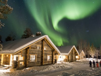 Les chalets de construction typique finlandaise