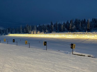 Biathlon-Platz vom Olos