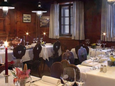 Caloroso ambiente per gustare la cena