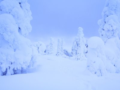 Eingepackt: die Region von Ruka