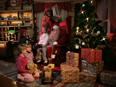 ... beim Weihnachtsmann