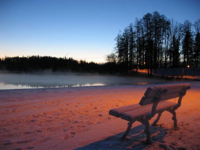 Winterstimmung am Strand