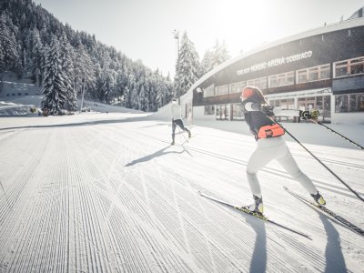 Au stade de biathlon