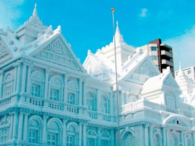 Maison de glace à Sapporo