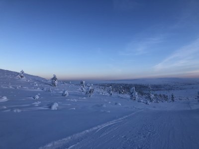 Vor der Abfahrt nach Kiilopää
