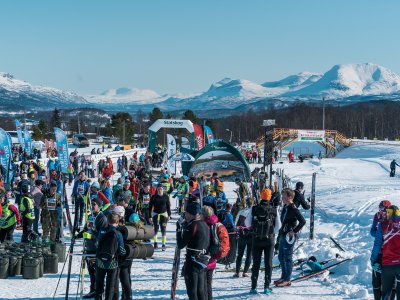 Am Start in Setermoen