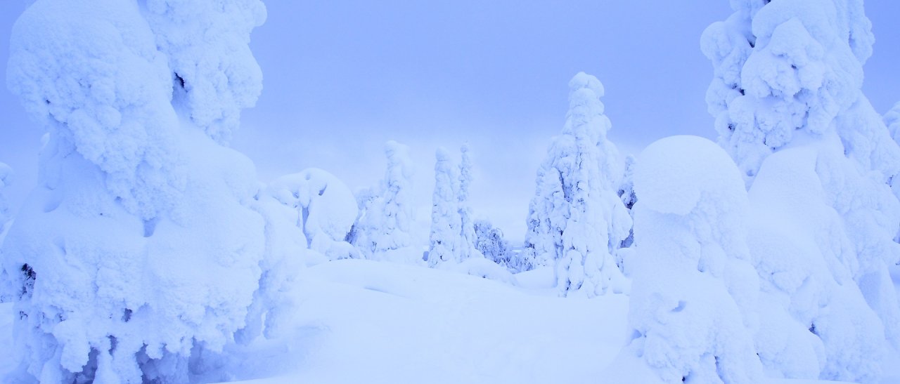 Eingepackt: die Region von Ruka