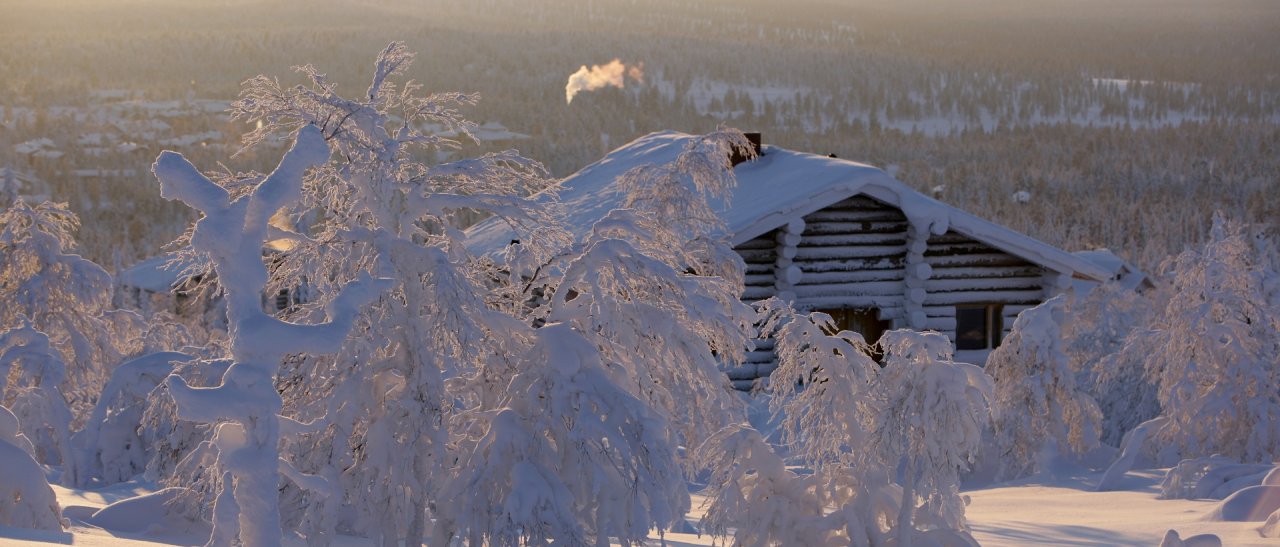 Abendstimmung in Saariselkä