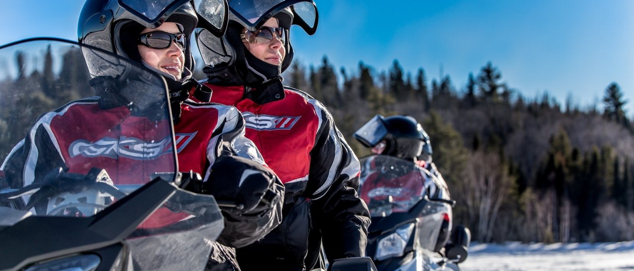 Women power en motoneige