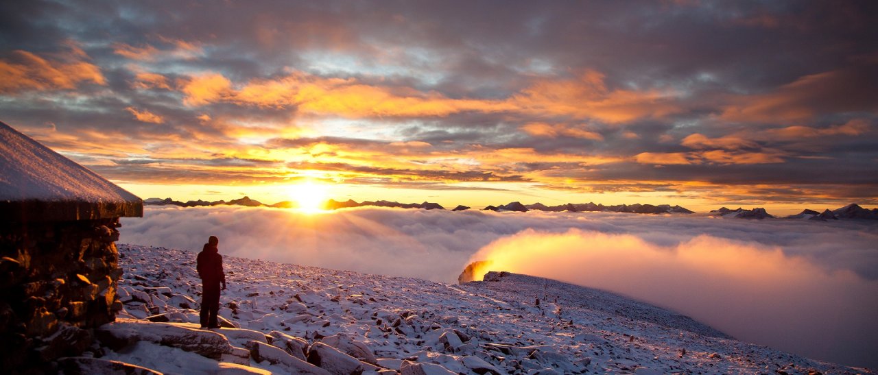 Sonnenaufgang über Fanaråken