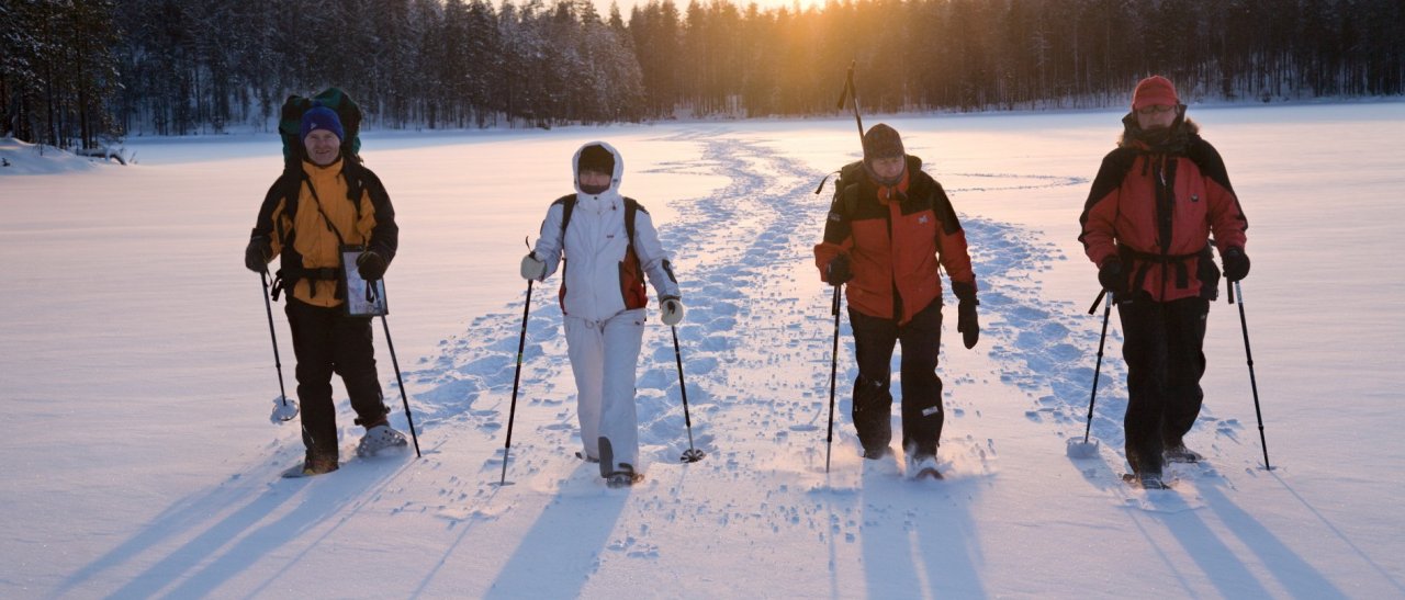 Leaving the first tracks