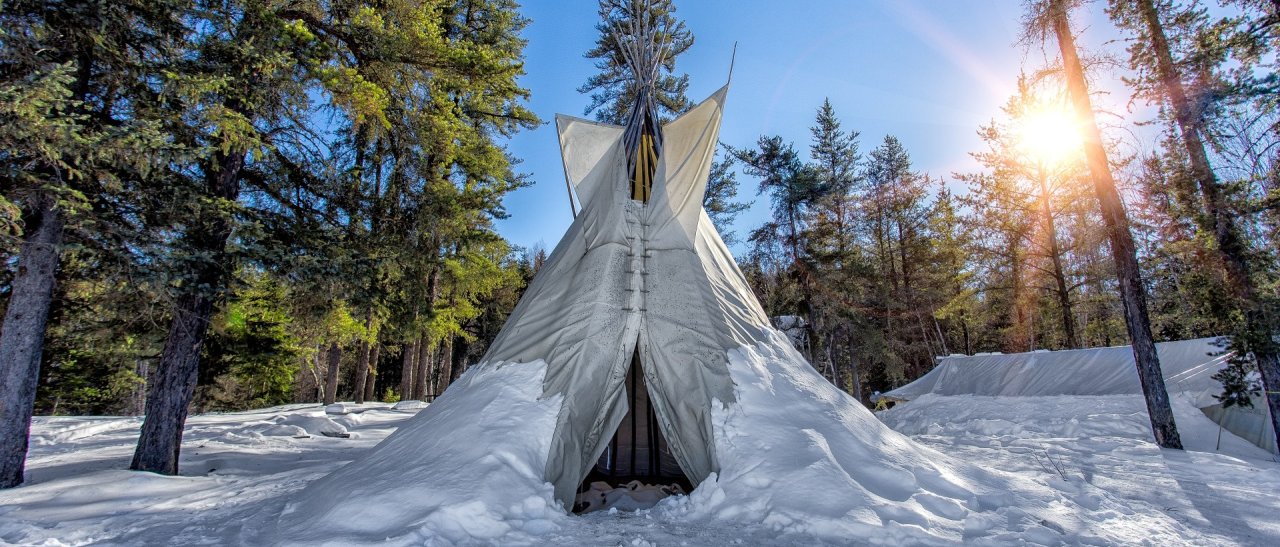 Sosta ad un tipi