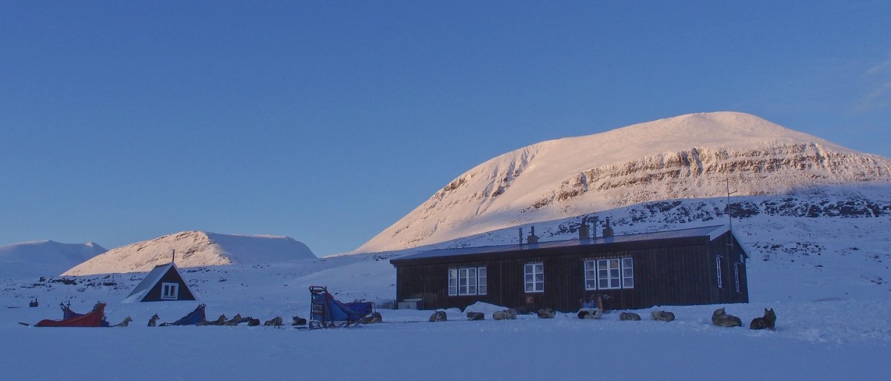 Berghütte am Kungsleden