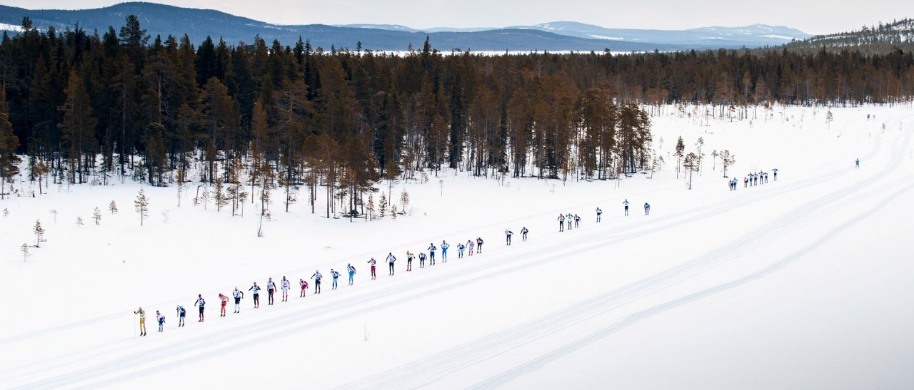 220 km durch Schwedisch Lappland