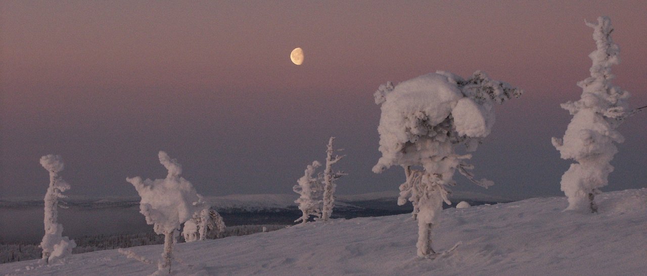 Der Mond lässt grüssen