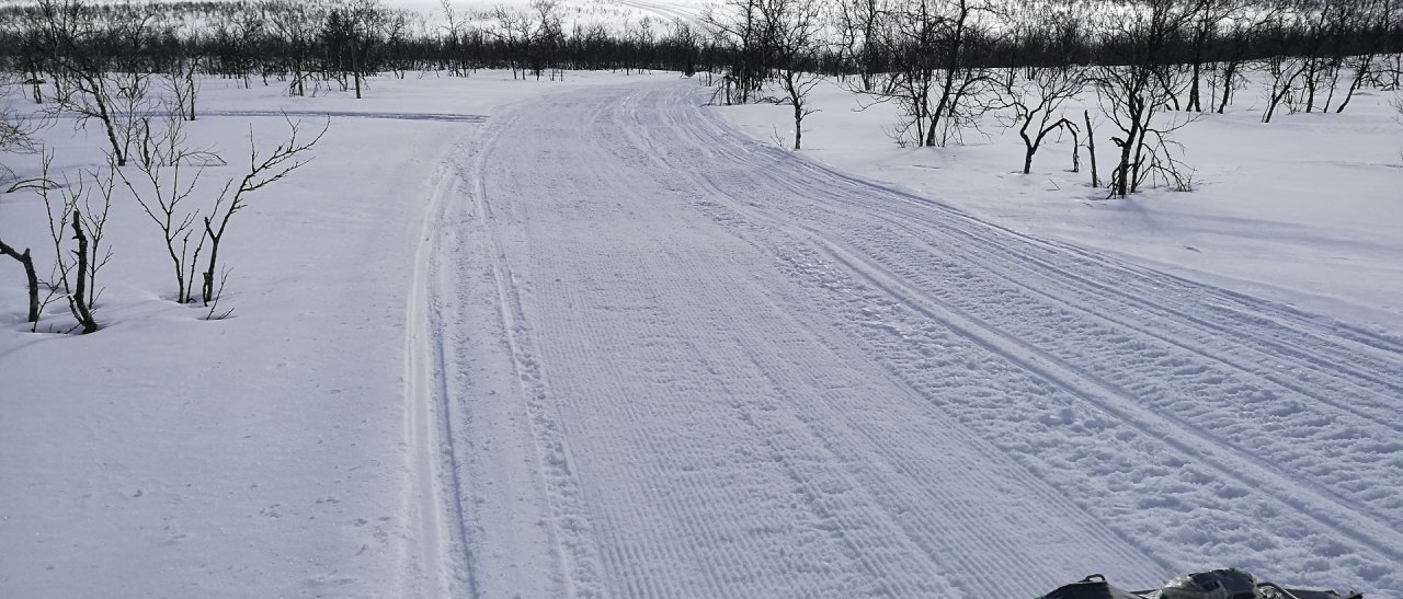 Traçage en skating uniquement !