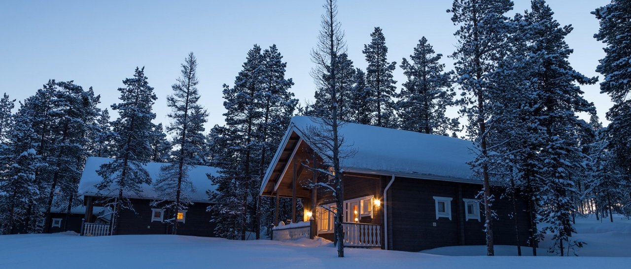 Ylläs Usva im Abendlicht