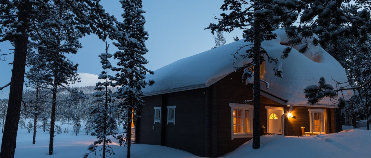 Ylläs Usva eingeschneit
